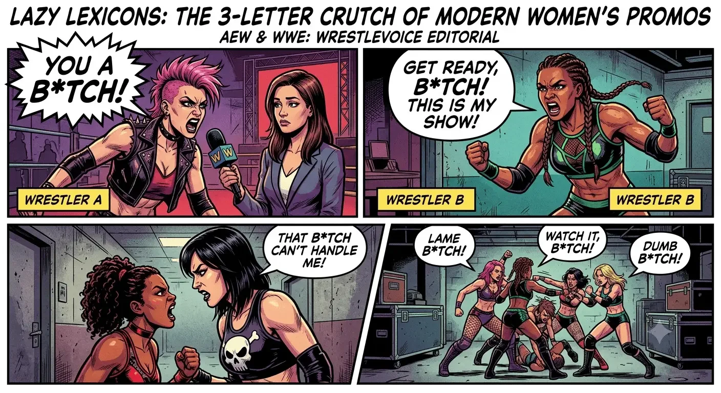 Lazy Lexicons: Why WWE and AEW Women’s Promos Desperately Need a Thesaurus