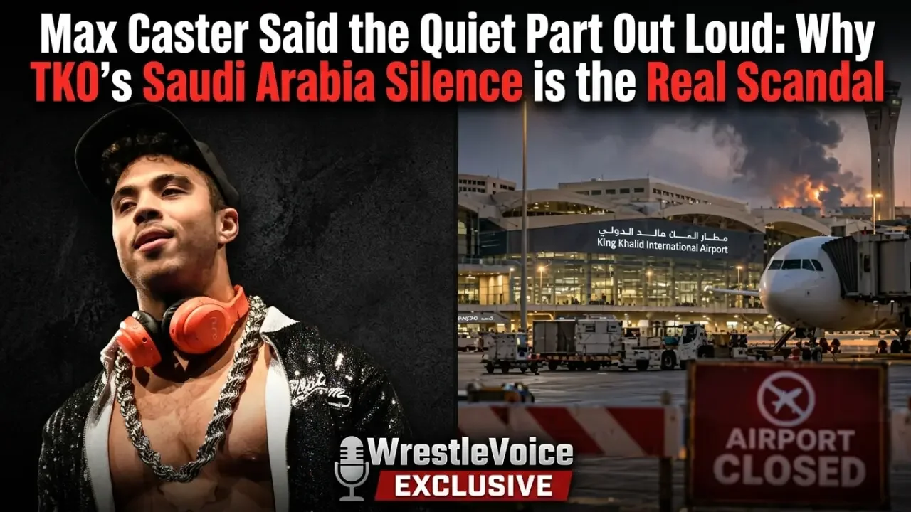 Max Caster Said What We’re All Thinking - While TKO Chases Saudi Payday