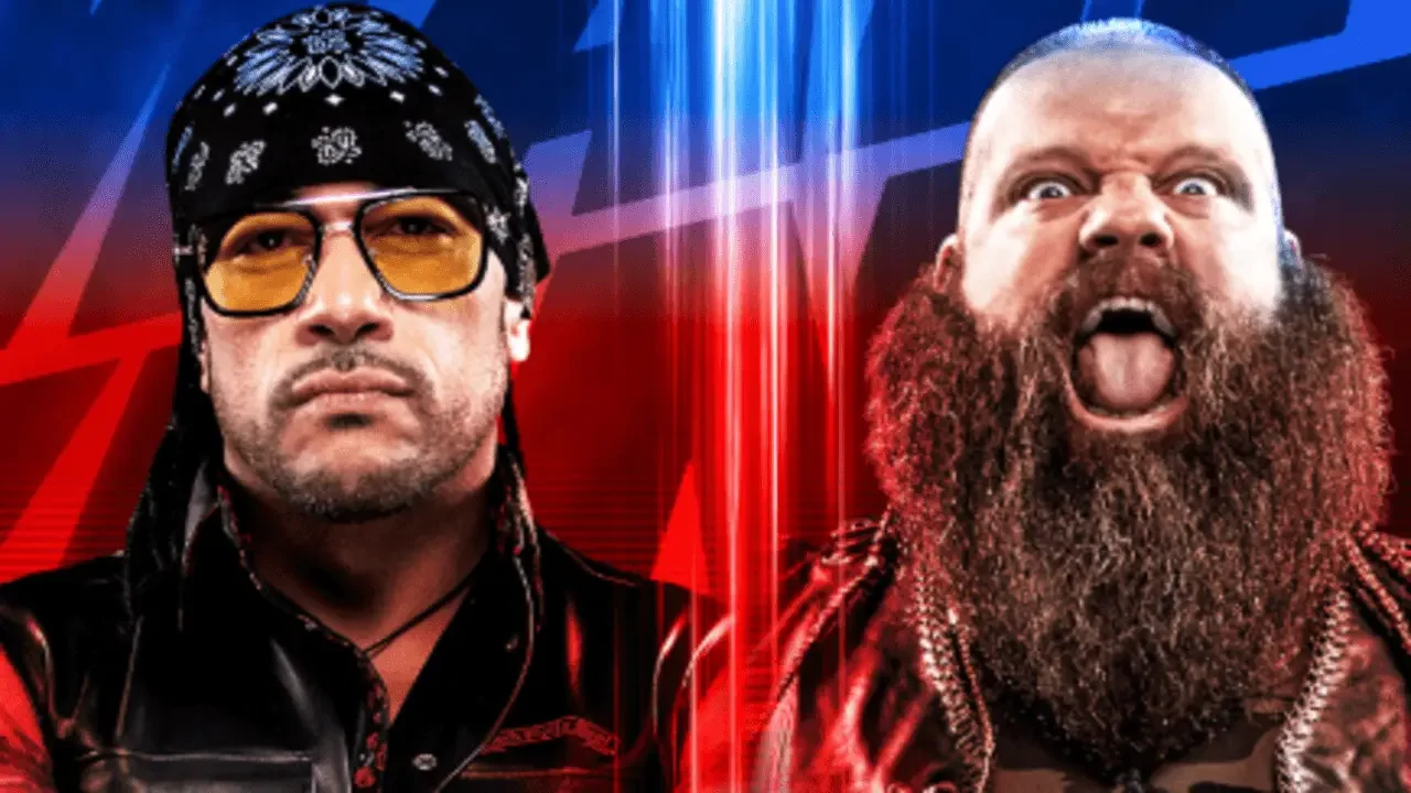 WWE Main Event graphic featuring Damian Priest vs Ivar match preview