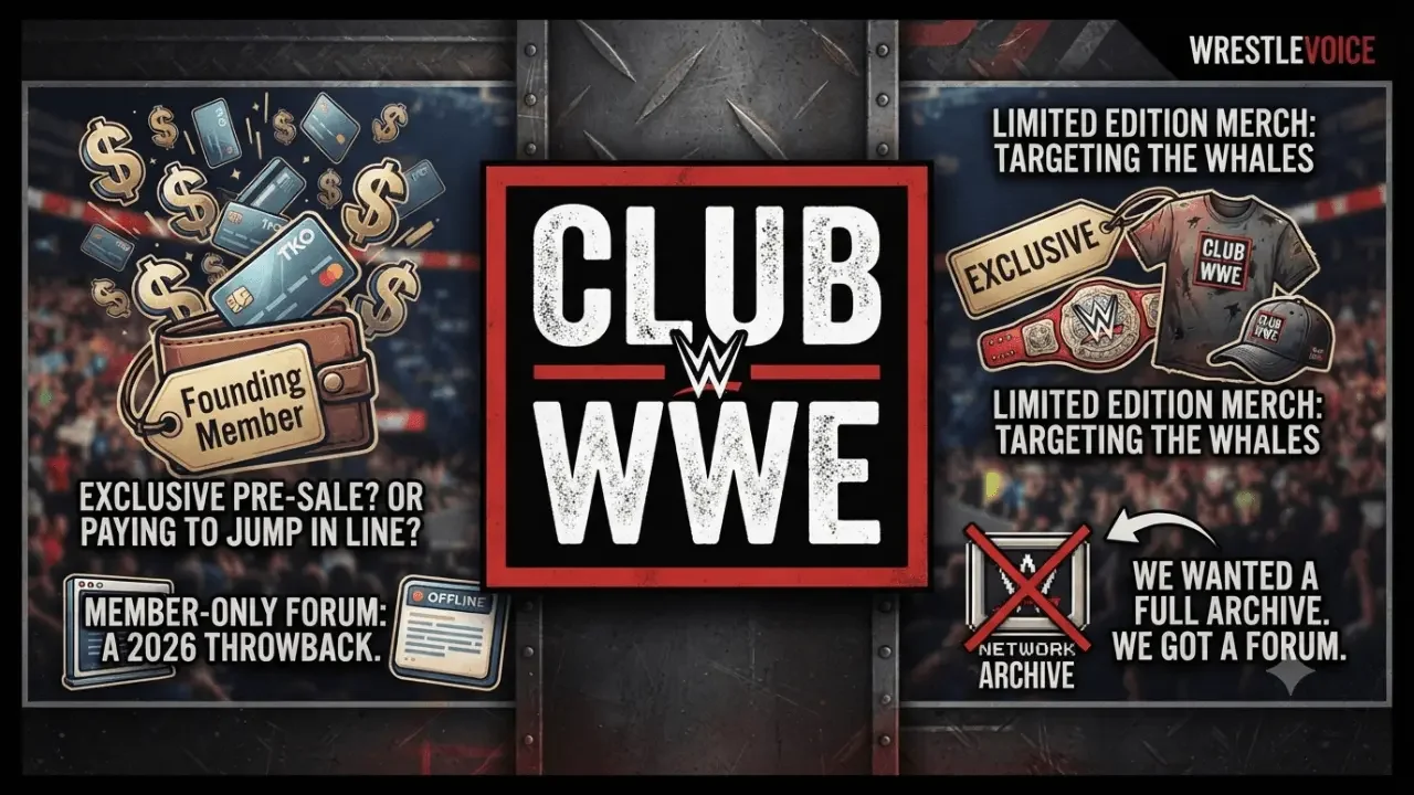Is The $99 'Club WWE' Actually Worth It? A Look at TKO's Newest Cash Grab