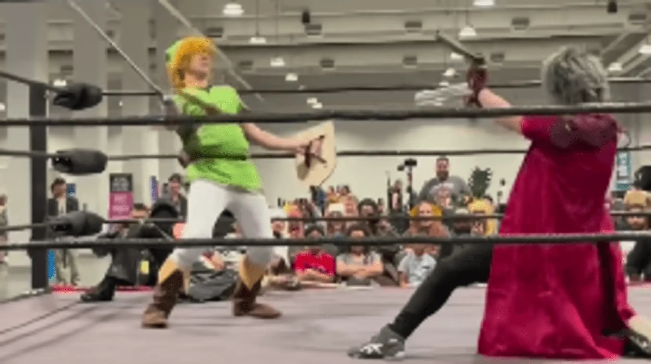 IRL Smash Bros Meets Pro Wrestling at Anime Las Vegas