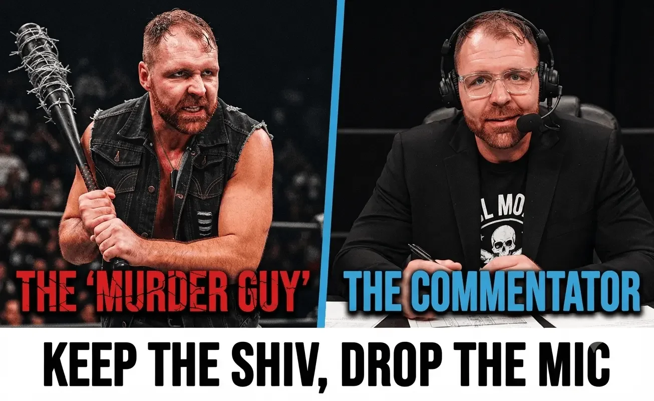 Keep the Shiv, Drop the Mic: Why Jon Moxley on Commentary Breaks the Illusion