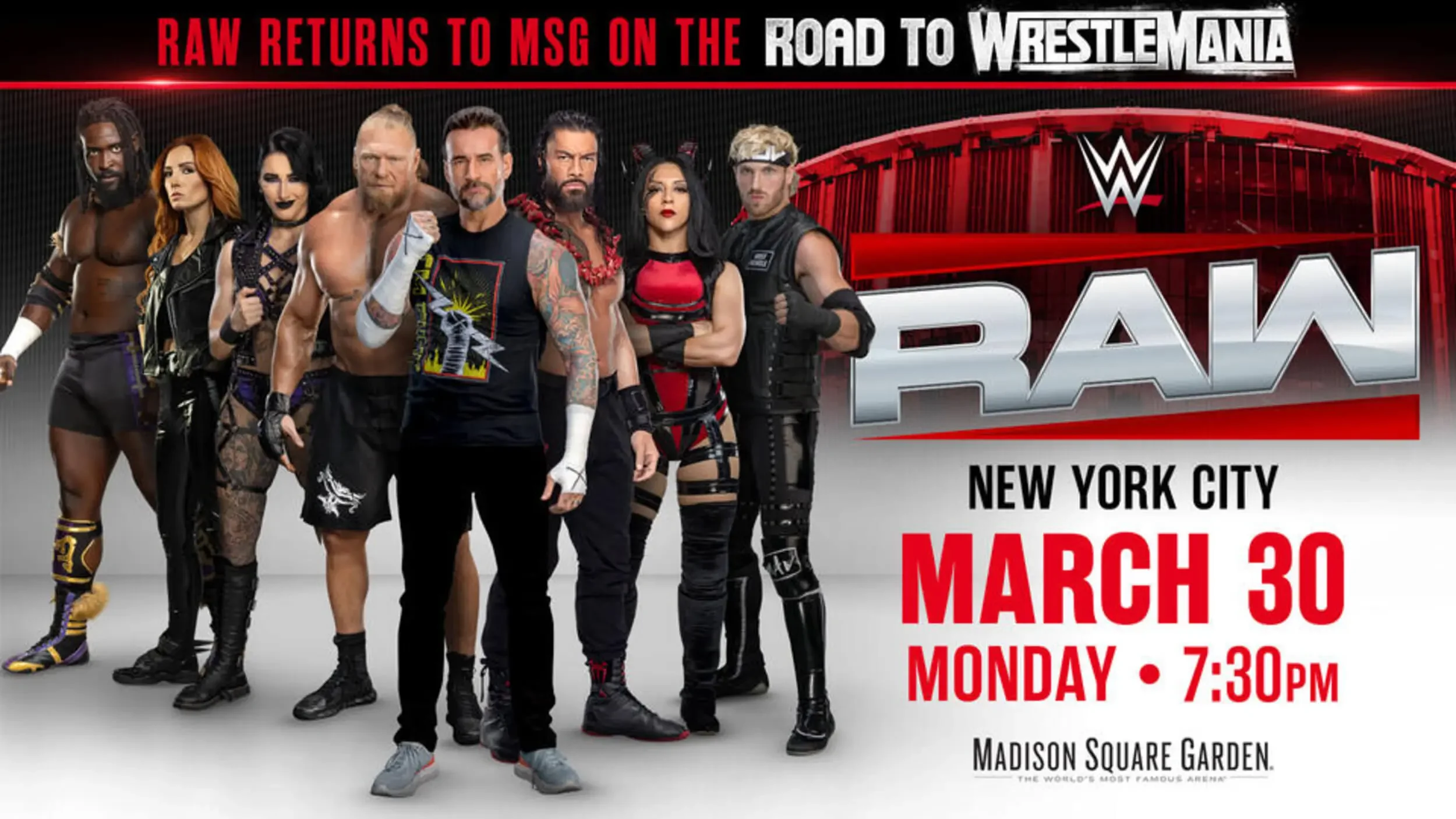 WWE Raw MSG March 30, 2026 Lineup and Predictions