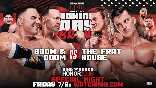 ROH “Boxing Day Brawl” 2025 Spoilers