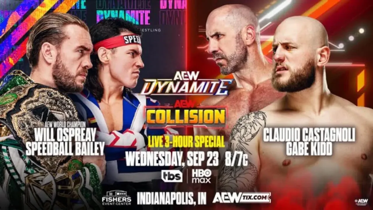 AEW Dynamite &amp; Collision 9/23/26 Preview: The Final Stop Before All Out