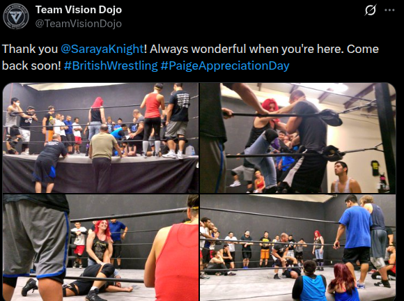saraya Paige appreciation day