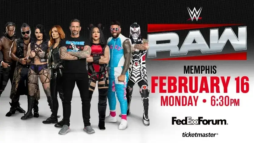 WWE Raw Memphis 2/16/26 Lineup and Predictions