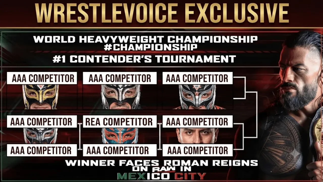 WWE’s Mexico City Tournament Graphic is a Total Disconnect for Mainstream Fans