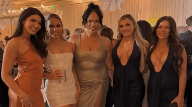 Wardrobe Malfunction? Tiffy & Jackie Twinning at Maxxine’s Wedding