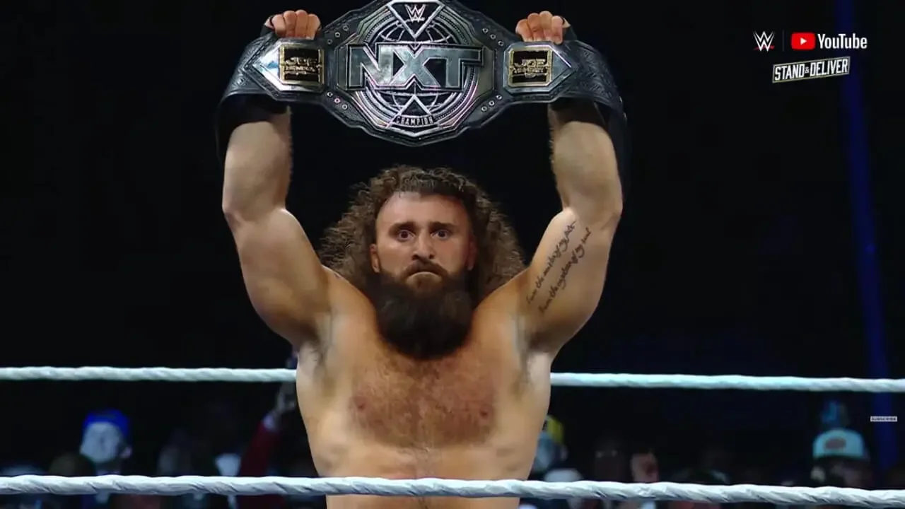 Another Surprise NXT Title Change: Tony D'Angelo New Champ! (And I Called It)
