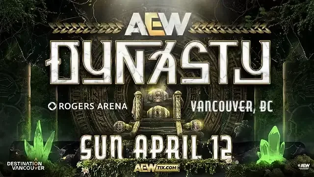 Three Big Matches Announced for AEW Dynasty 2026