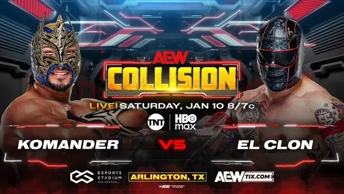 AEW Collision 1/10/26 Lineup and Predictions