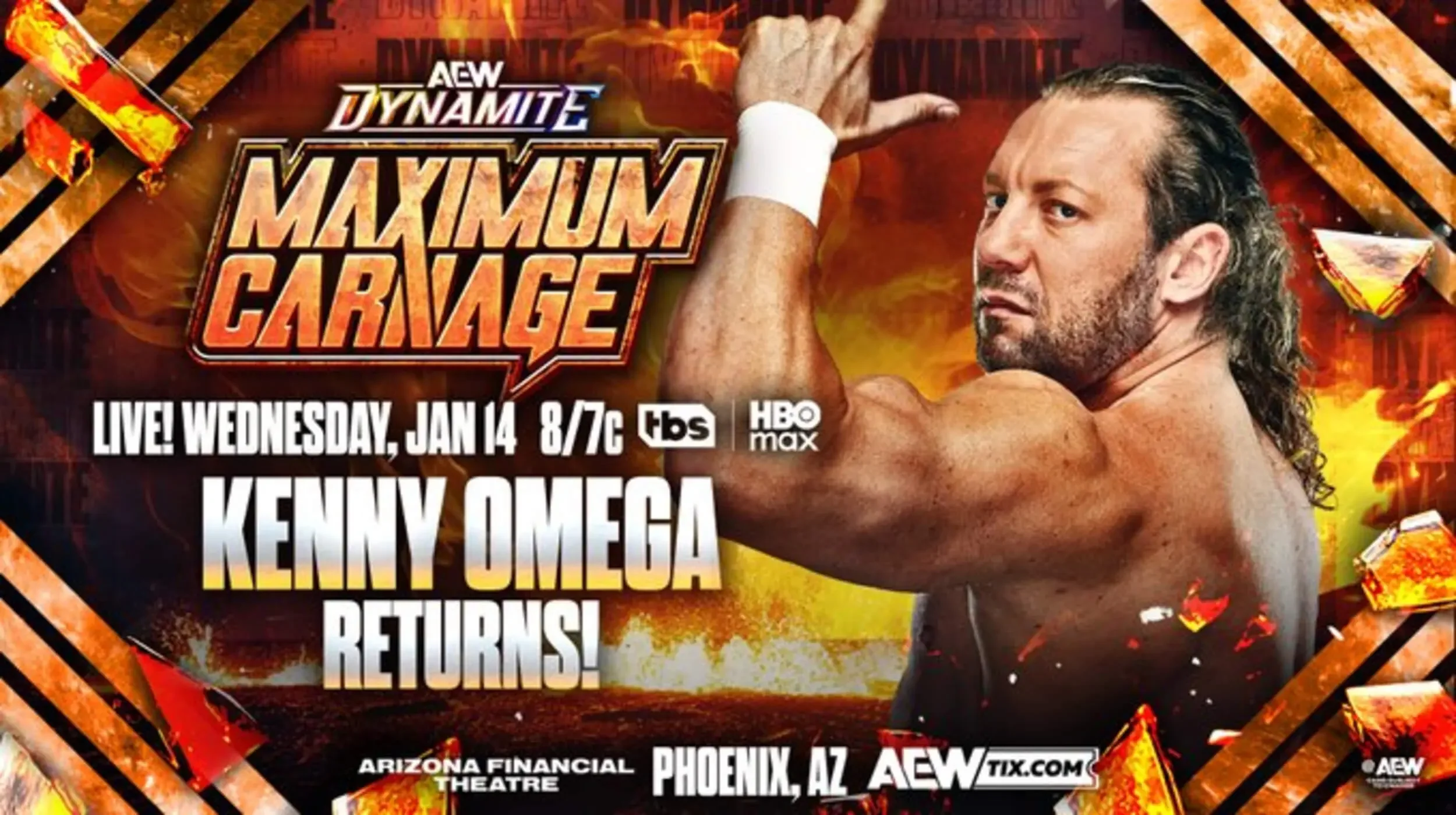 AEW Dynamite: “Maximum Carnage” 1/14/26 Lineup and Predictions