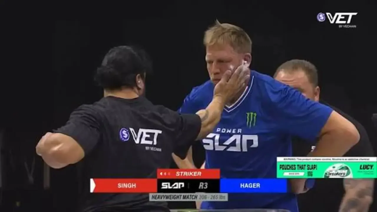 Former WWE Champ Jack Swagger Just Got Knocked TF Out by Mahabali Shera