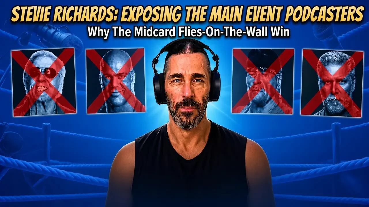 Stevie Richards Exposes Bad PW Podcasters: Flair, Taker, Nash &amp; More