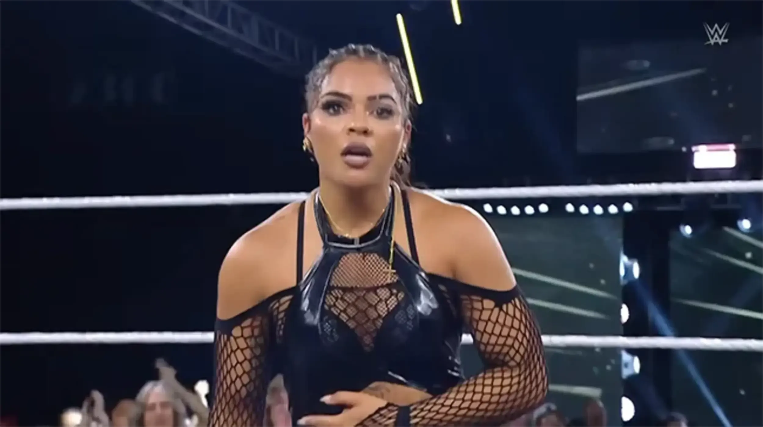 NSFW: NXT’s Jaida Parker Showering