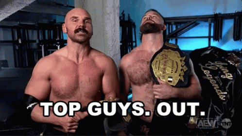 ftr leaves aew top guys out gif