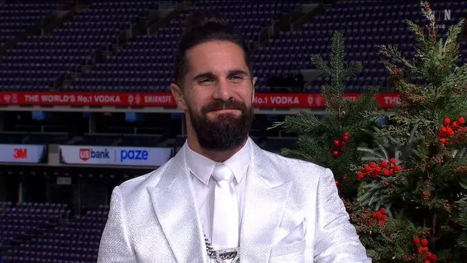 Former WWE Champ Seth Rollins Appears on NFL Netflix Pregame