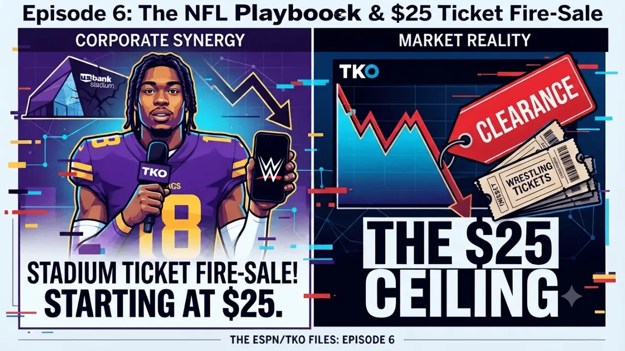 ESPN/TKO Files #6 — NBA Stars, NFL Playbook &amp; The Ticket Fire-Sale