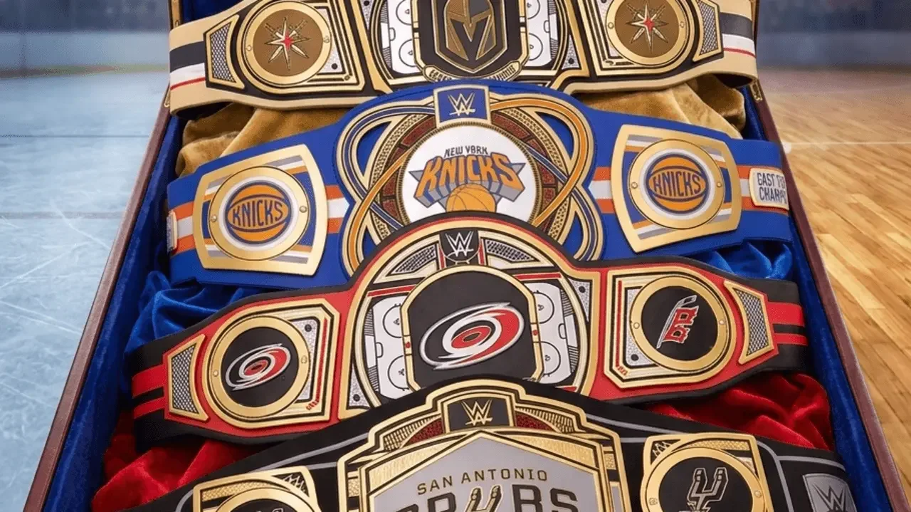 WWE Expands Its Title Belt Empire: Official NBA and NHL Championship Belts Are Here