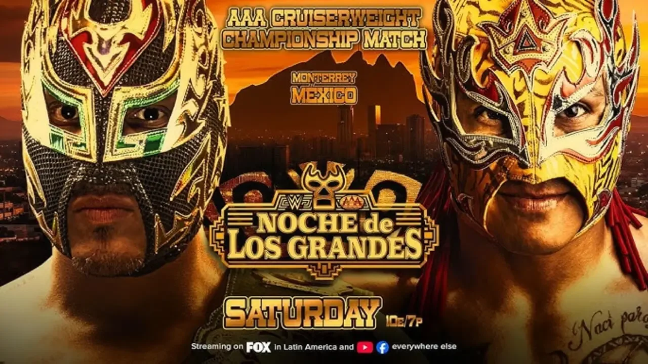 Rey Fenix AAA Cruiserweight Champion