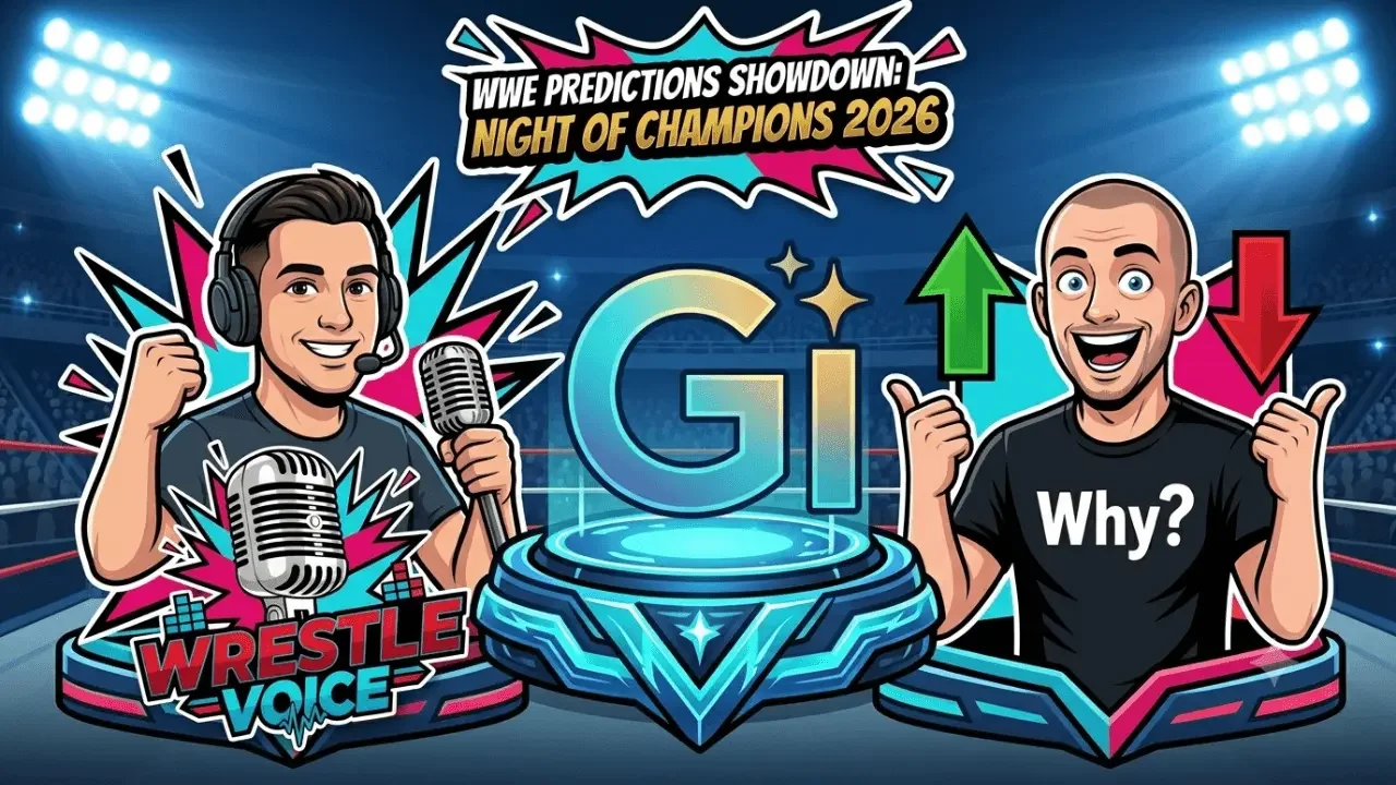 Simon Miller vs. Gemini AI vs. WrestleVoice: WWE Night of Champions 2026 Predictions