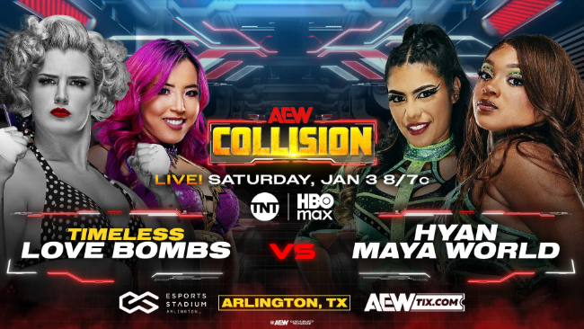 AEW Collision Arlington 1/3/26 Lineup and Predictions