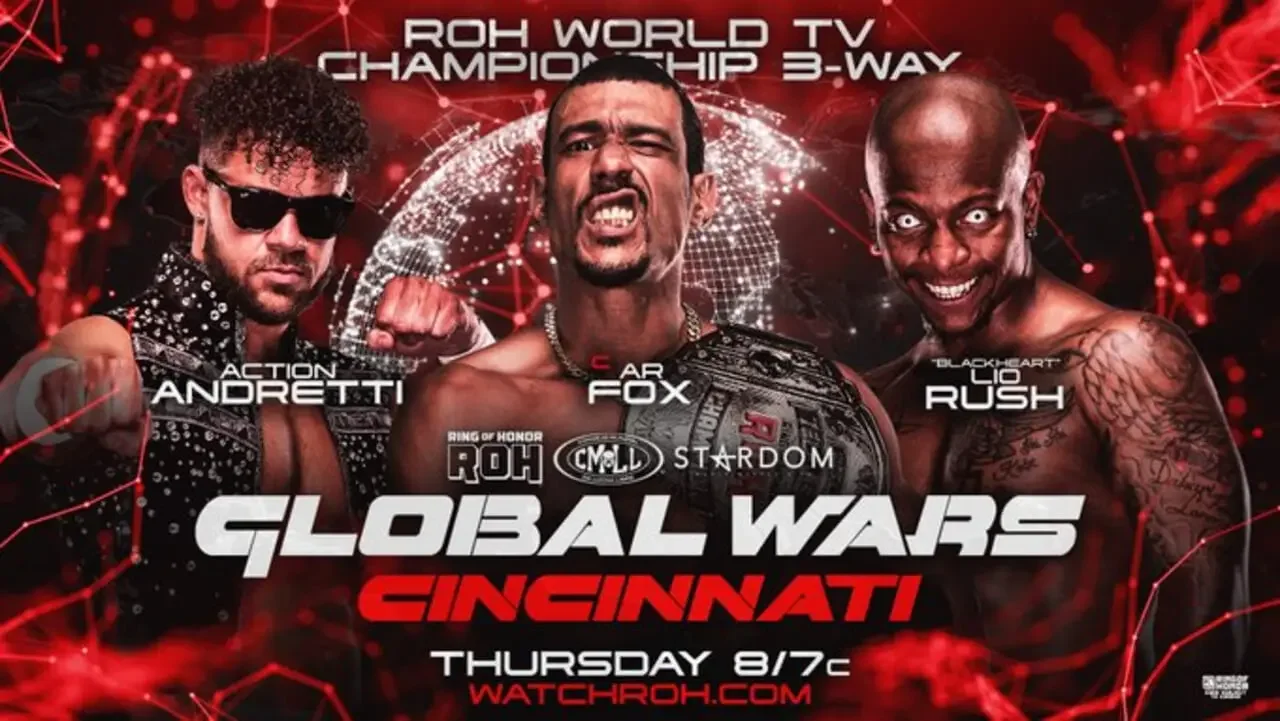 SPOILERS: Massive Title Change and Stardom Crossovers at ROH Global Wars Cincinnati!