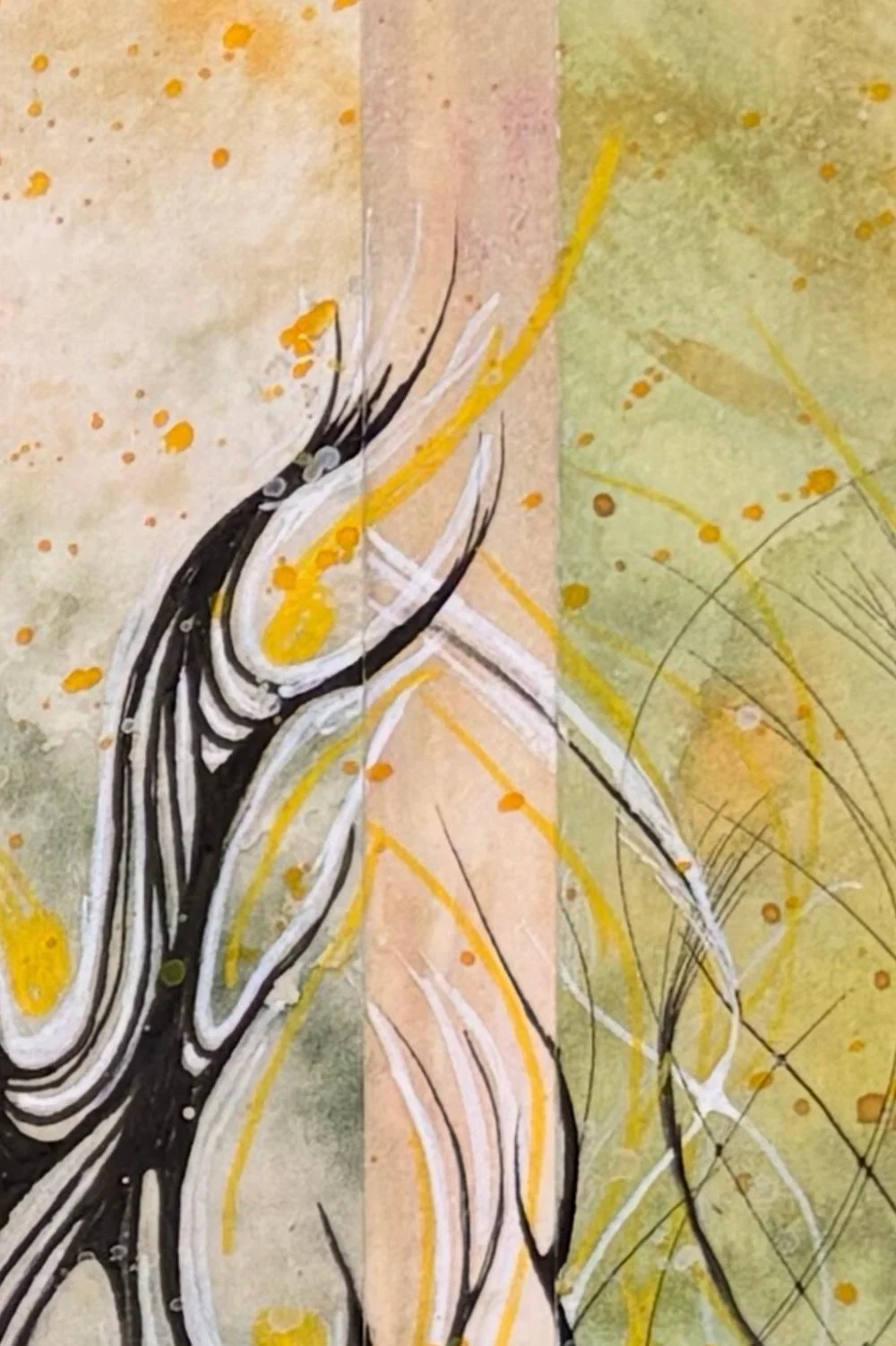 Aquarelle réalisée par Martine Giguère