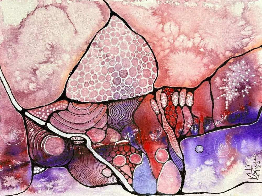 Aquarelle réalisée par Martine Giguère