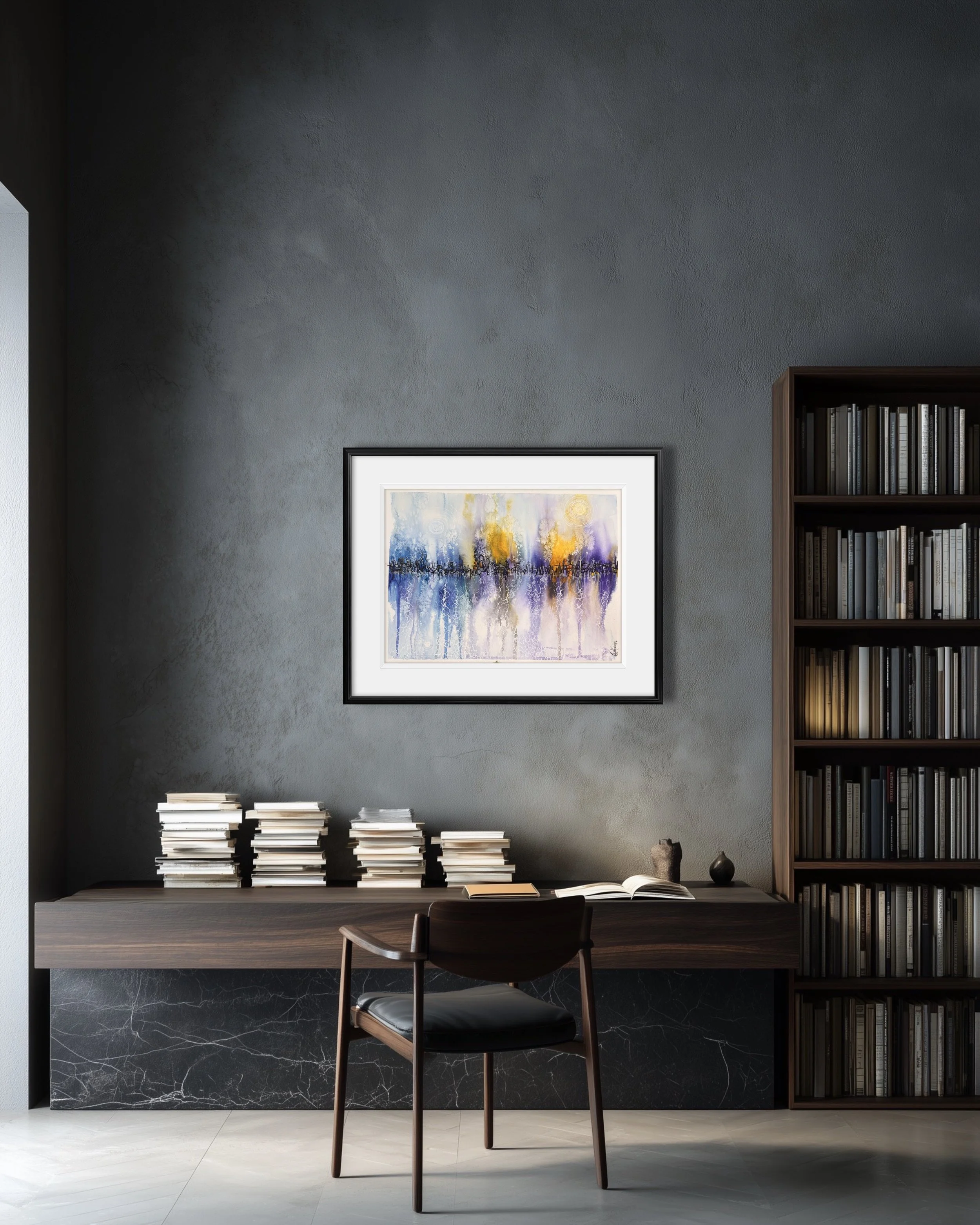 la ville et son rêve dans un décor