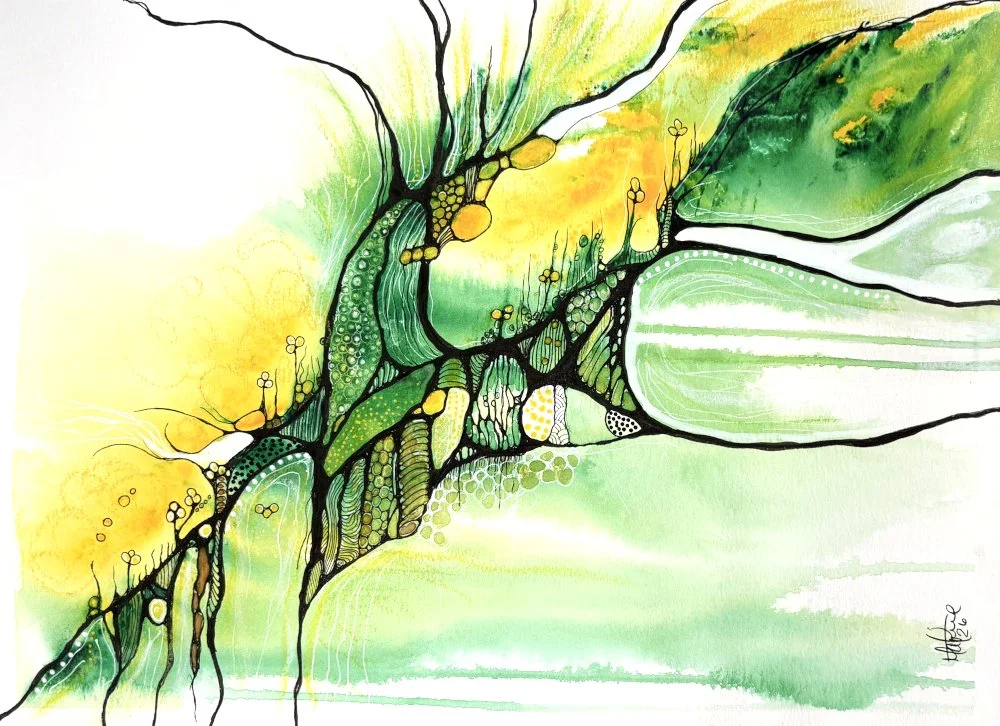 Aquarelle de Martine Giguère