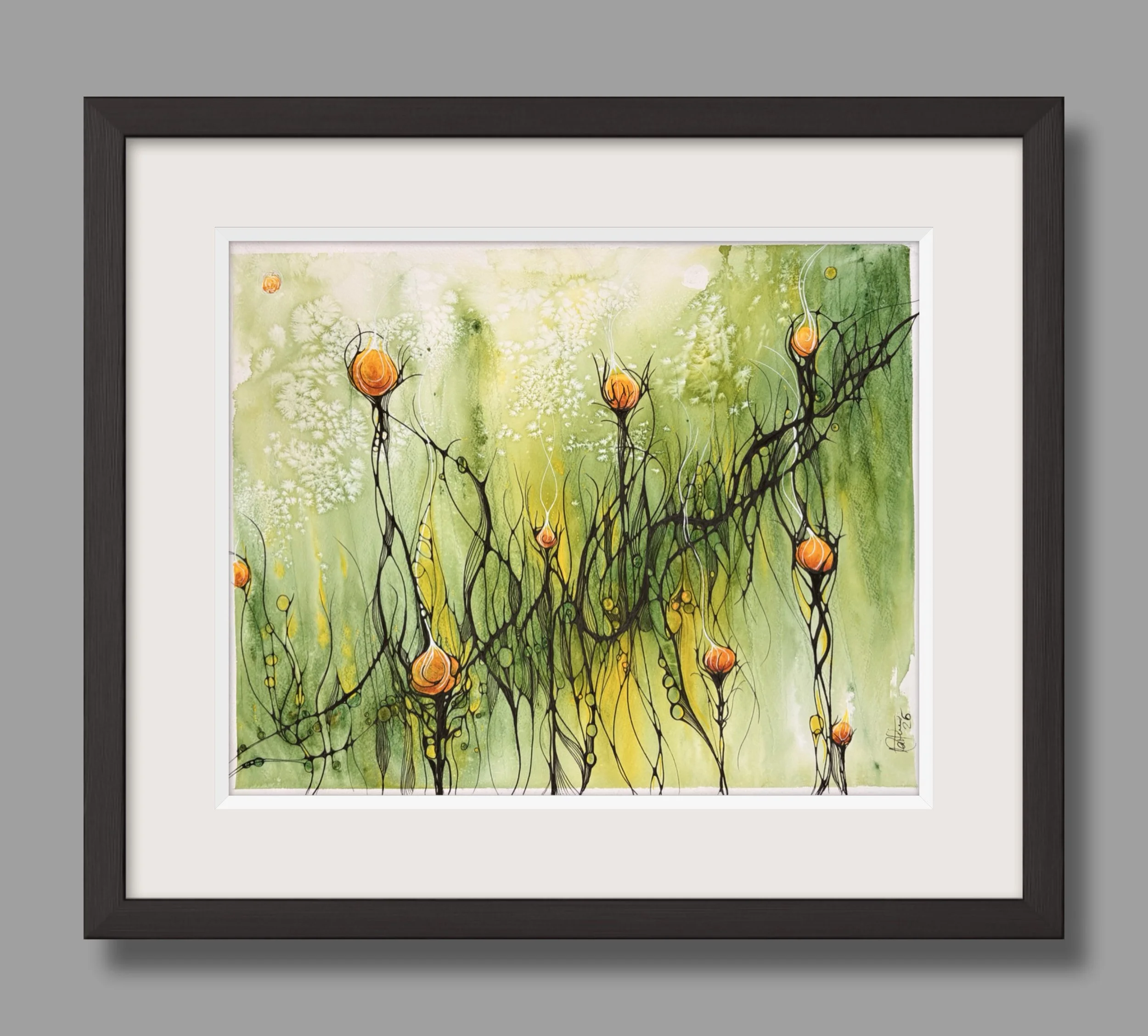 Vive le printemps avec cadre 