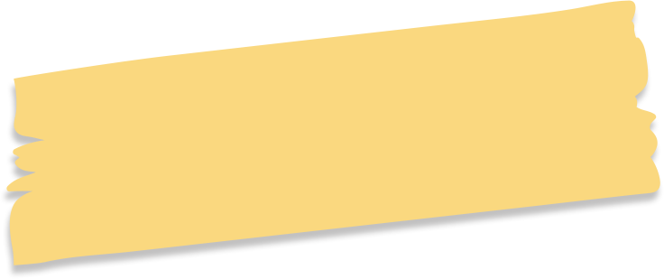Handwritten text on a yellow piece of paper with black background.