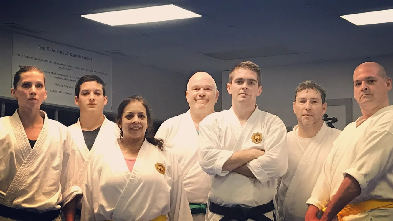 serious shot after the adult fundamentals class!