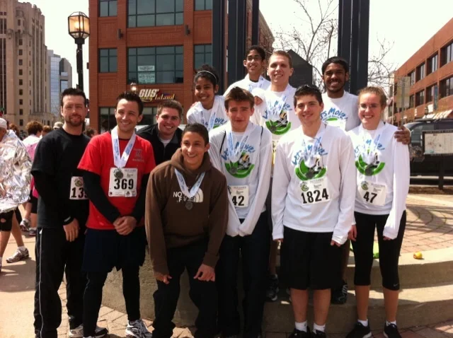  A group of students and sensei run the Mt Clemens MI half marathon! 
