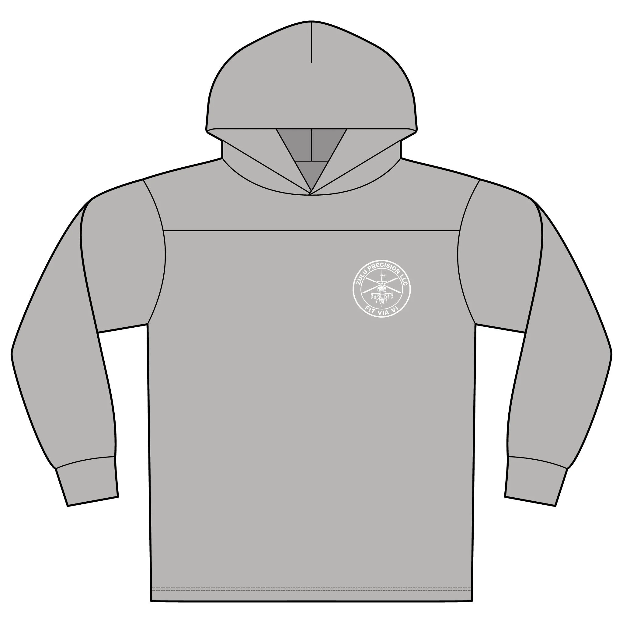 'Suck Less' Two-Tone Hoodie — Motivational Sports Pullover