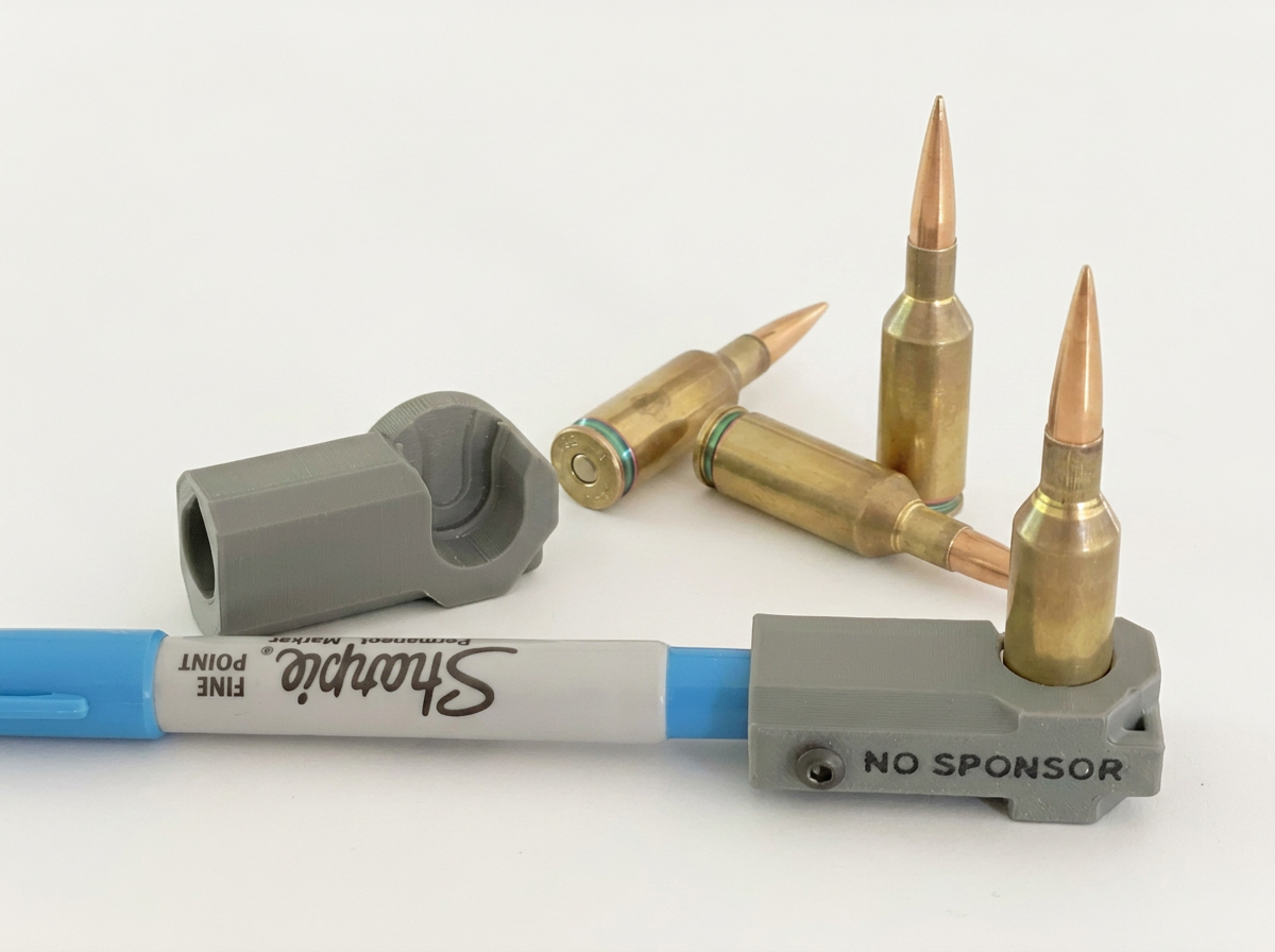 "No Sponsor!" Brass Marker