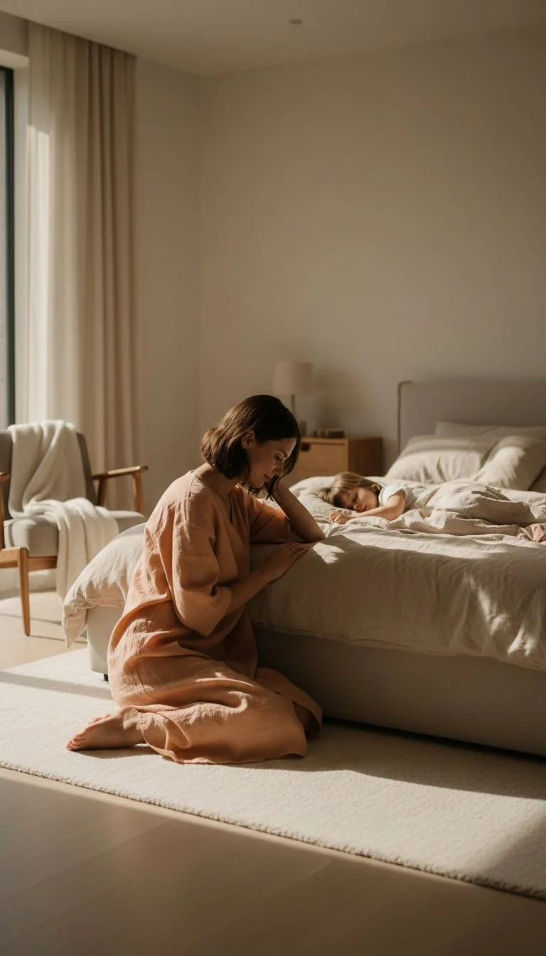 Touched Out Mom at Bedtime: When the End of the Day Feels Like Too Much