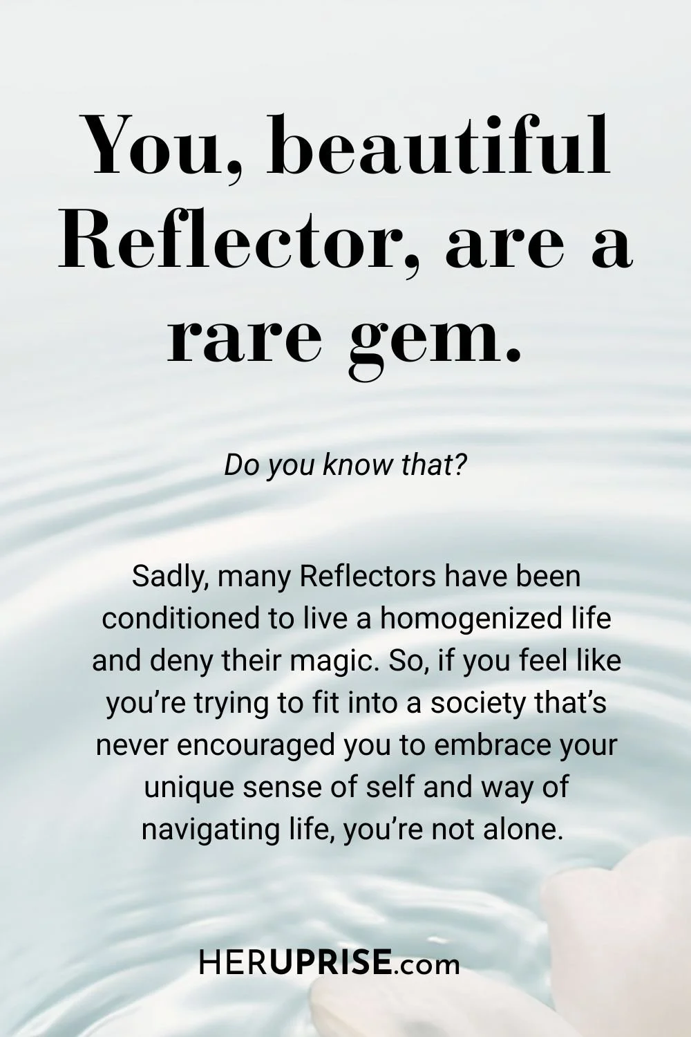 Human Design Reflector Pinterest Pin