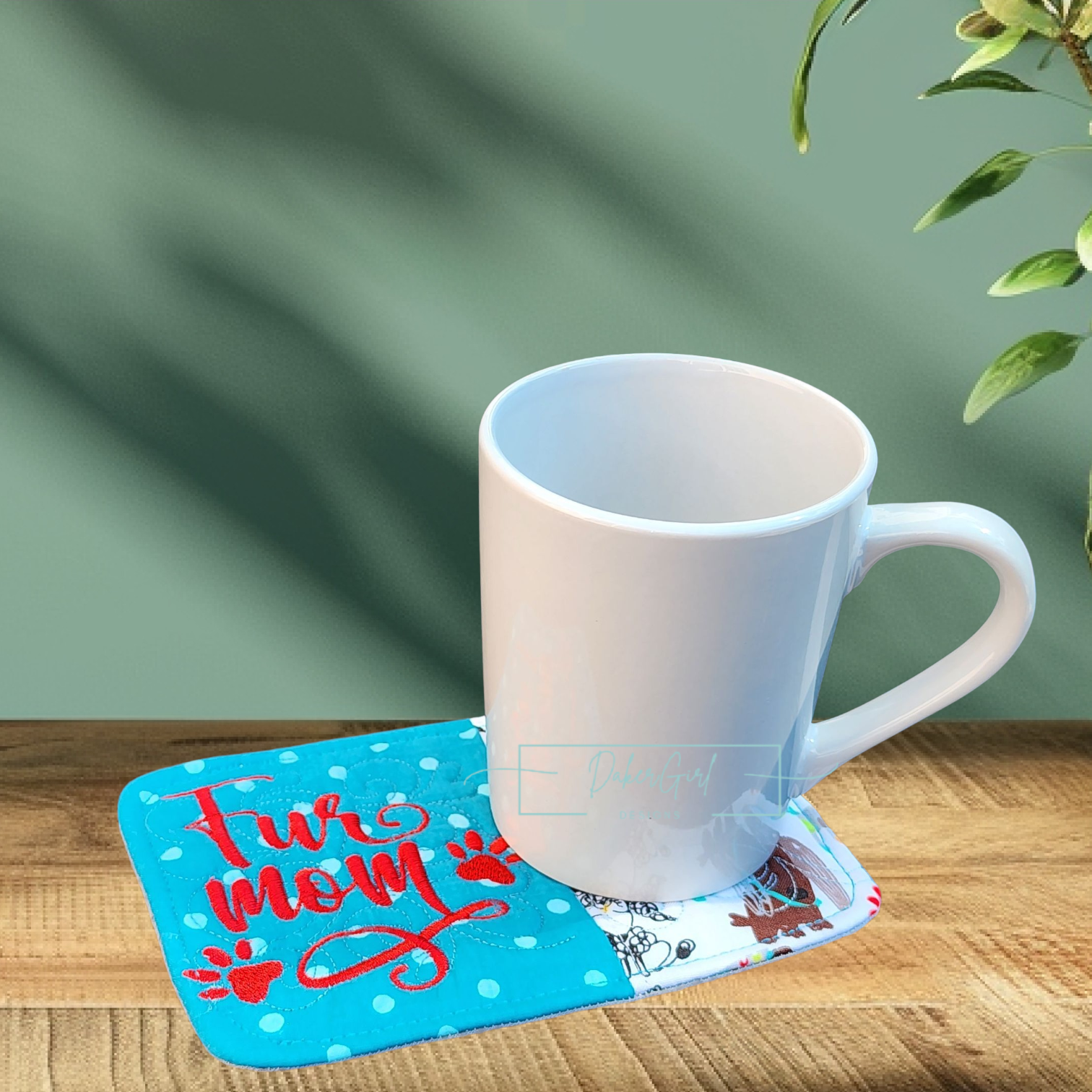 Pet Lover Fur Mom Mug Rugs