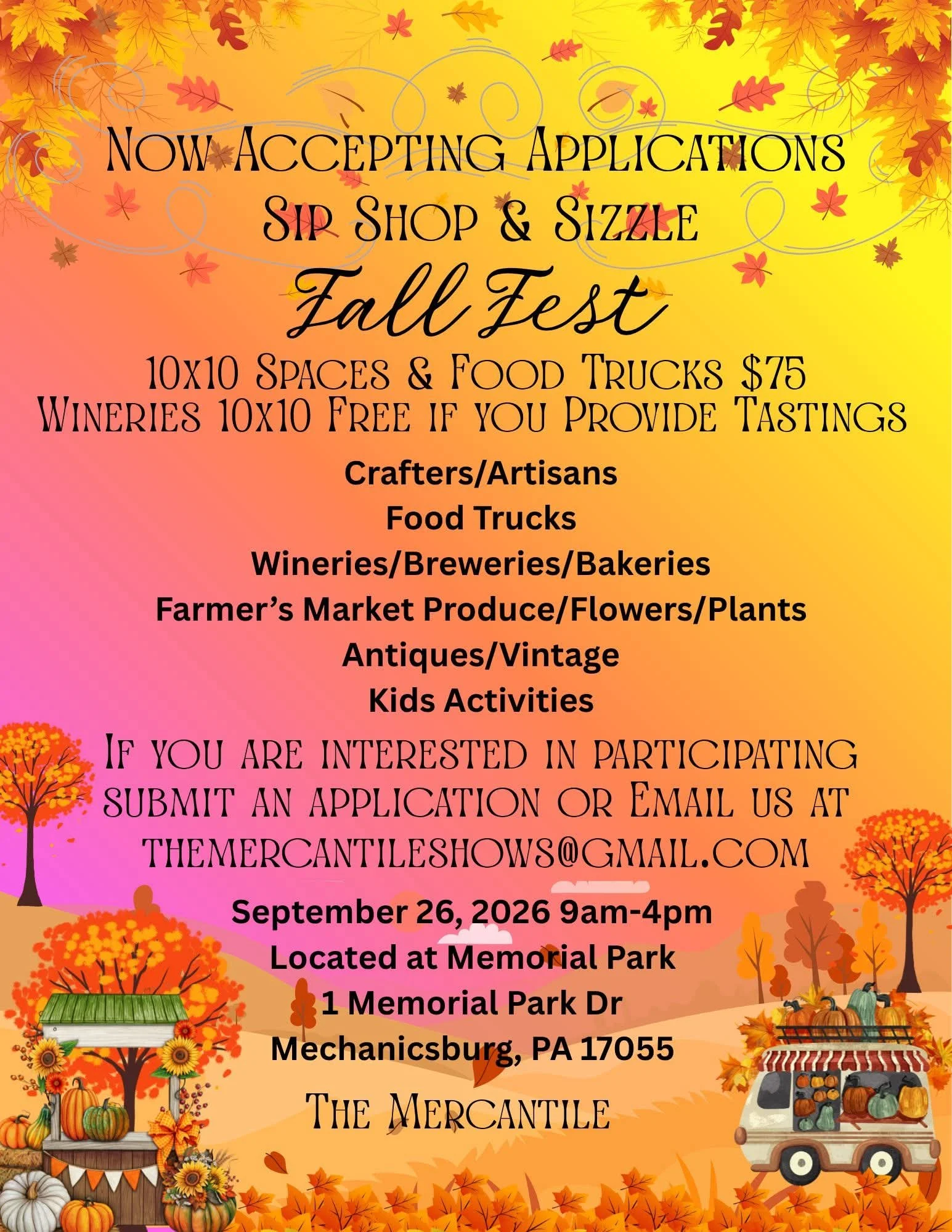 Sip Shop &amp; Sizzle Fall Fest