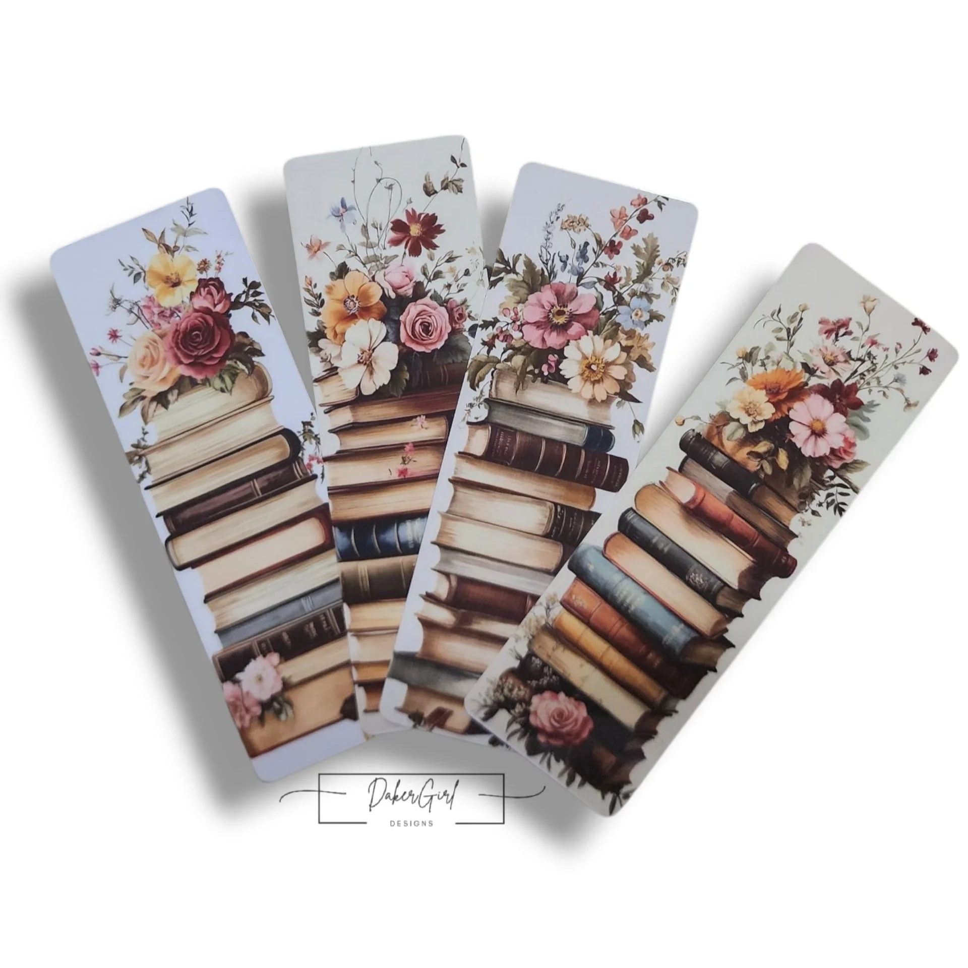 Book Stack Bookmark