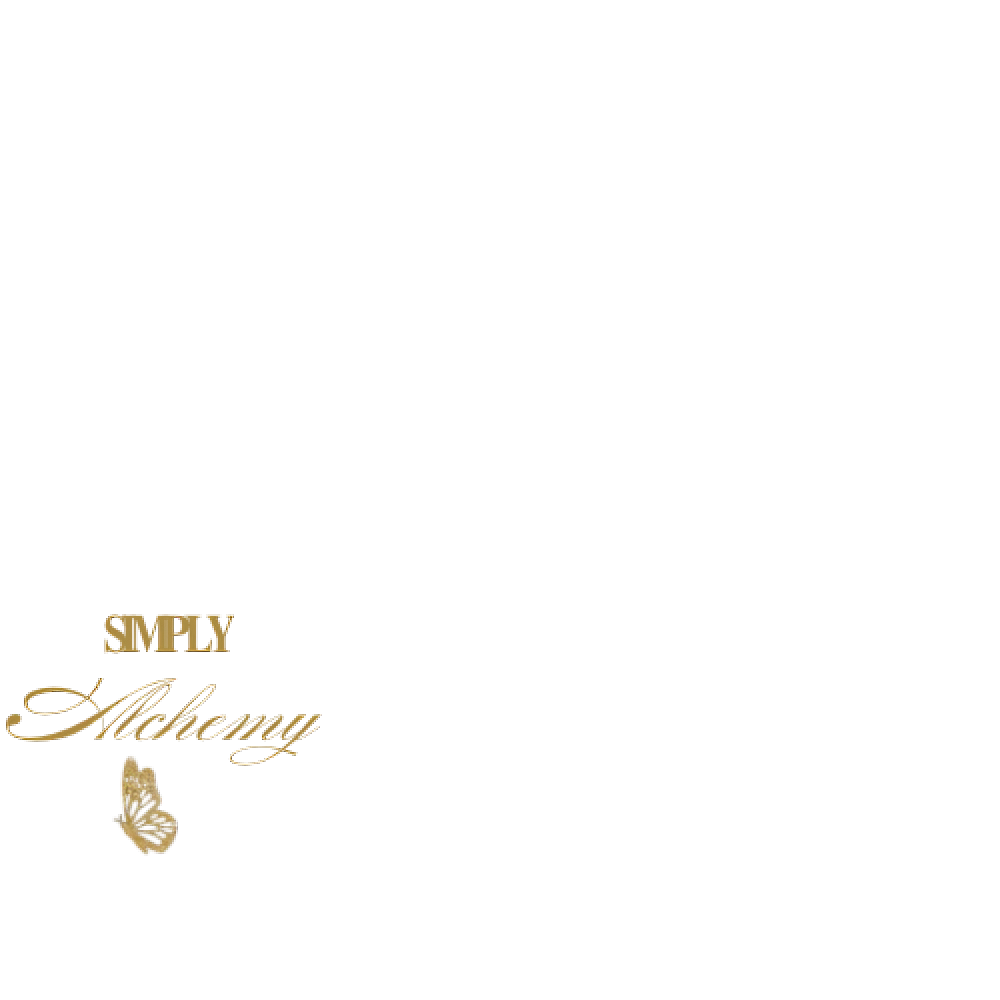 A glittery 3D gold text says "Happy" with decorative elements, and a curved line of blue underneath, with the words "Happy New Year" in stylized gold script.