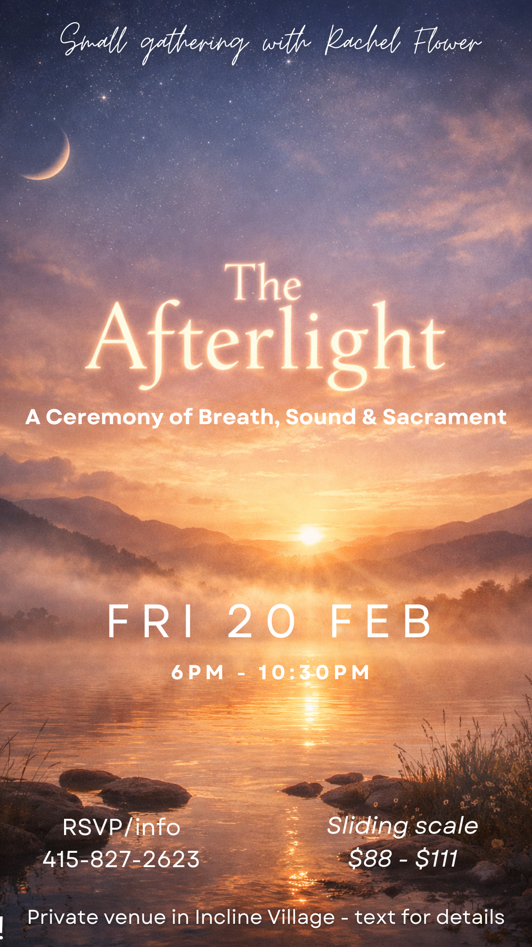 The Afterlight - A Ceremony of Breath, Sound and Sacrament