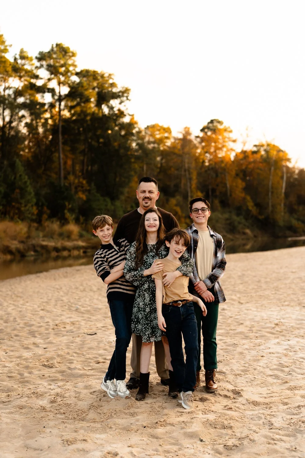 Family Photos at Pundt Park in Spring, Texas