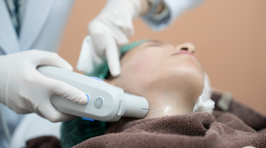 HiFU has knocked years off my neck and jawline… I can’t stop touching it in complete joy