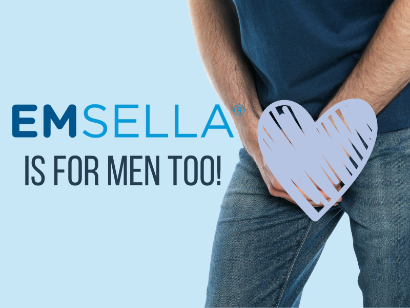 Emsella is for men too!