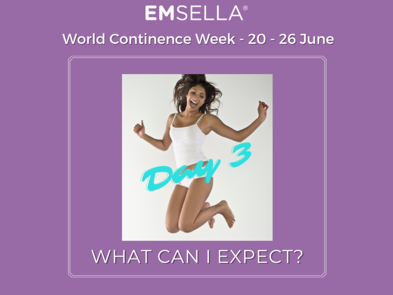 World Continence Week – Emsella Awareness- Day 3