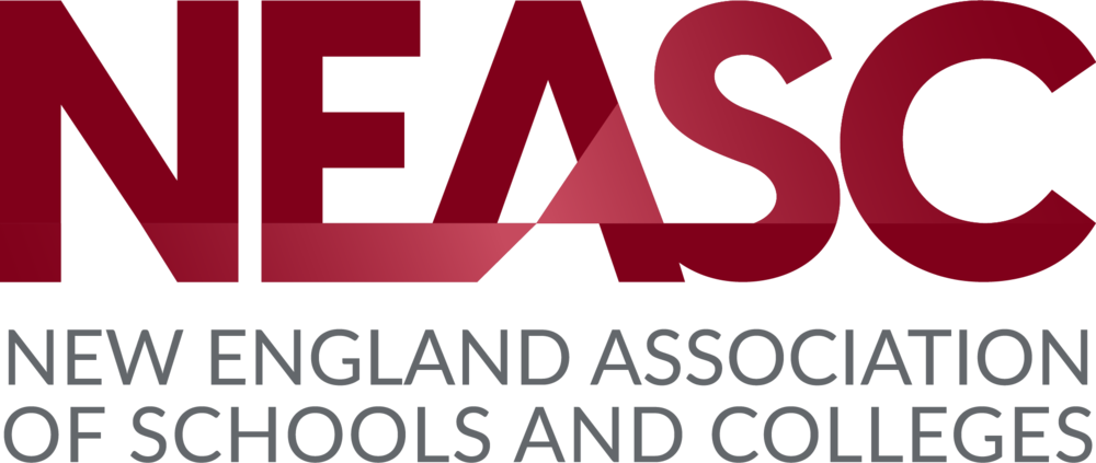 A red and dark gray logo with the letters 'NEASC' and a stylized graph or chart element.